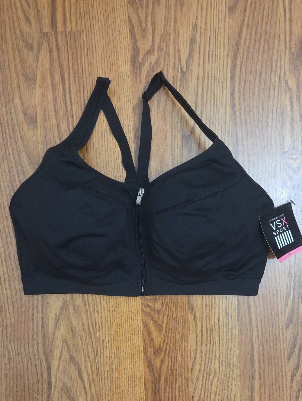 NWT Victoria's Secret VSX Knockout Front-Close Maximum Support Sports Bra/ 38D